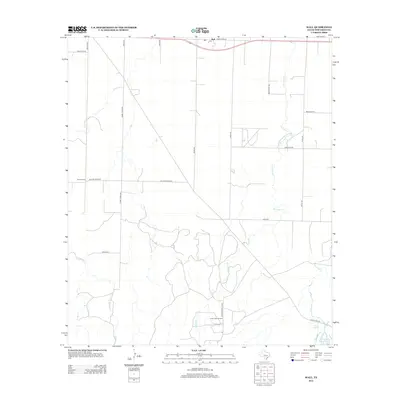 2012 Map of Wall, 2012 Print