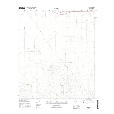 2016 Map of Wall, 2016 Print