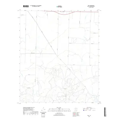 2019 Map of Wall, 2019 Print