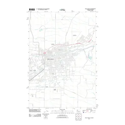 2011 Map of Walla Walla, 2011 Print