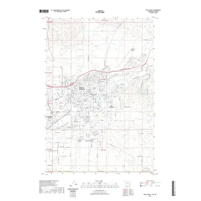 2020 Map of Walla Walla, 2020 Print