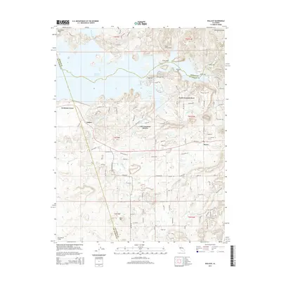 2015 Map of Wallace, 2015 Print