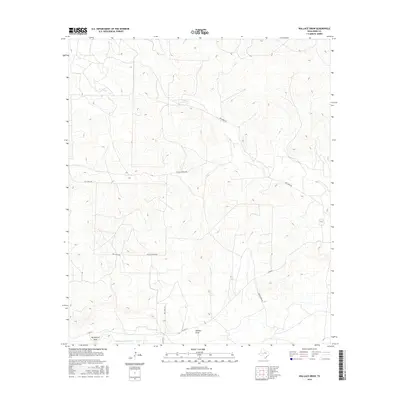 2016 Map of Wallace Draw, 2016 Print