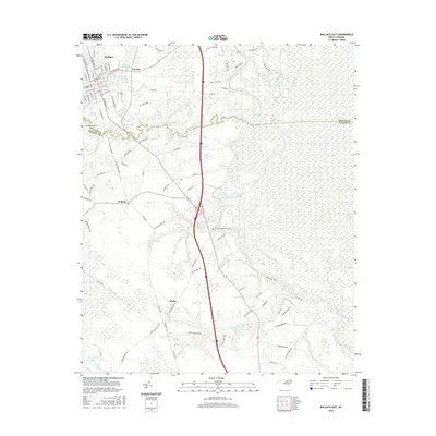2016 Map of Wallace East, 2016 Print
