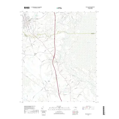 2019 Map of Wallace East, 2019 Print