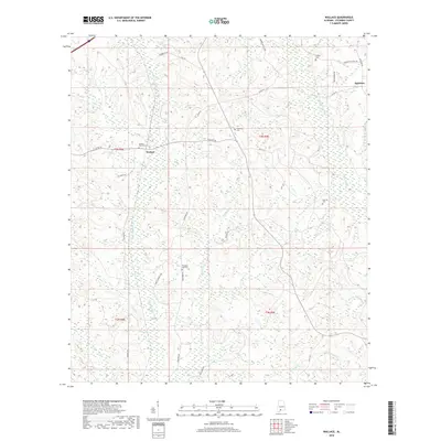 2018 Map of Wallace, 2018 Print