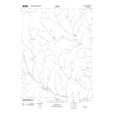 2011 Map of Wallace, 2011 Print