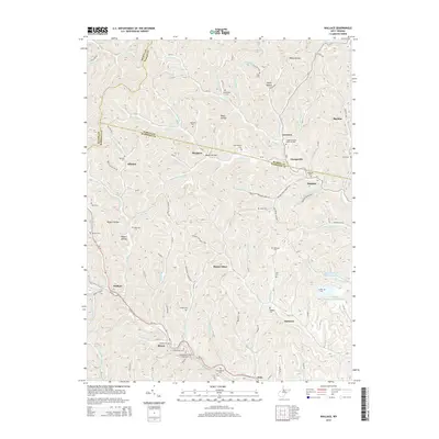 2014 Map of Wallace, 2014 Print