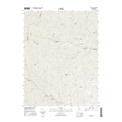 2016 Map of Wallace, 2016 Print