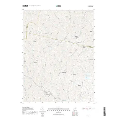 2019 Map of Wallace, 2019 Print