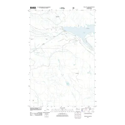 2011 Map of Wallace Lake, 2011 Print