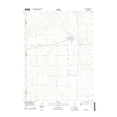 2014 Map of Wallace, 2014 Print