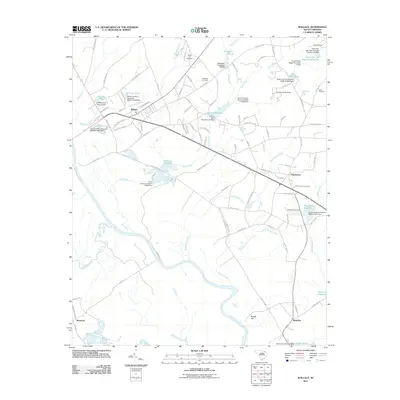 2011 Map of Wallace, 2011 Print