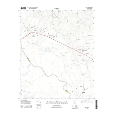 2014 Map of Wallace, 2014 Print