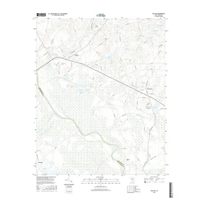 2017 Map of Wallace, 2017 Print