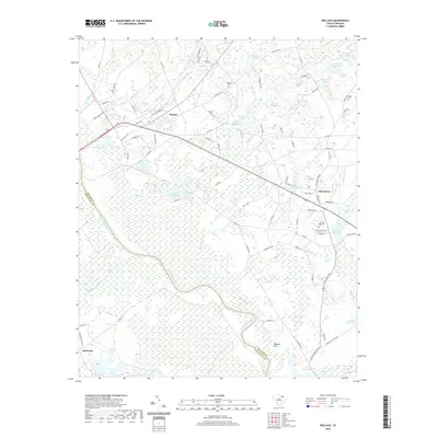 2020 Map of Wallace, 2020 Print