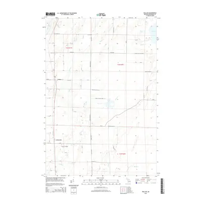 2014 Map of Wallace, 2014 Print