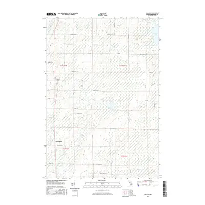 2017 Map of Wallace, 2017 Print