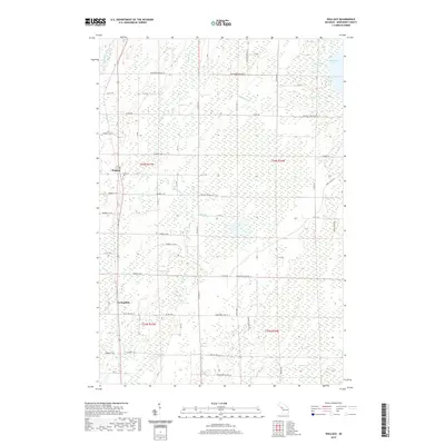 2019 Map of Wallace, 2019 Print