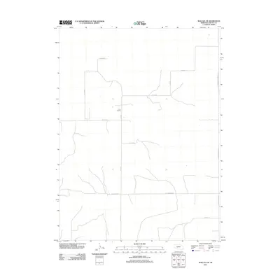 2011 Map of Wallace NE, 2011 Print