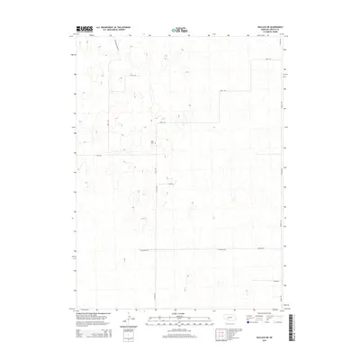 2014 Map of Wallace NE, 2014 Print