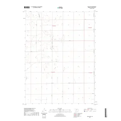 2017 Map of Wallace NE, 2017 Print