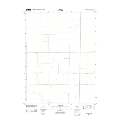 2011 Map of Wallace NW, 2011 Print
