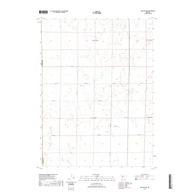 2017 Map of Wallace NW, 2017 Print