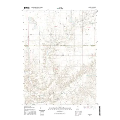 2016 Map of Wallace, 2016 Print
