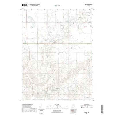 2019 Map of Wallace, 2019 Print