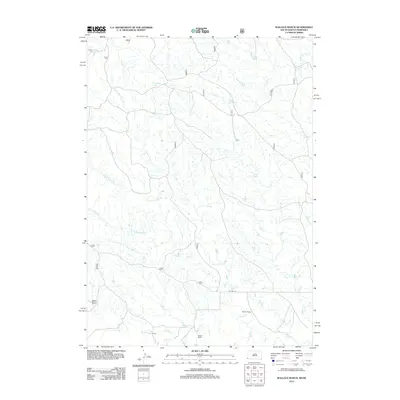 2012 Map of Wallace Ranch, 2012 Print
