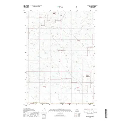 2017 Map of Wallace Ranch, 2017 Print