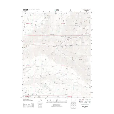 2013 Map of Wallace Ranch, 2013 Print