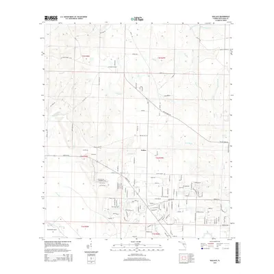 2015 Map of Wallace, 2015 Print