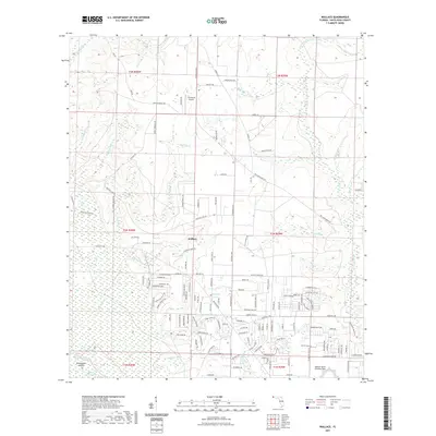 2021 Map of Wallace, 2021 Print