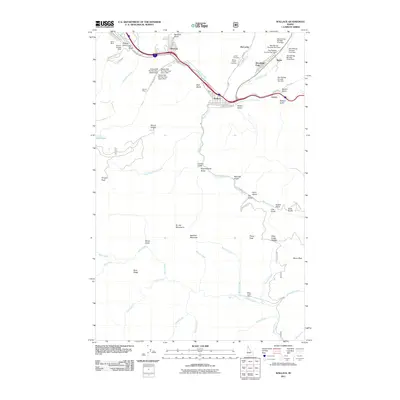 2011 Map of Wallace, 2011 Print
