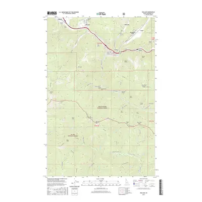 2017 Map of Wallace, 2017 Print