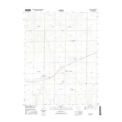 2015 Map of Wallace, 2015 Print