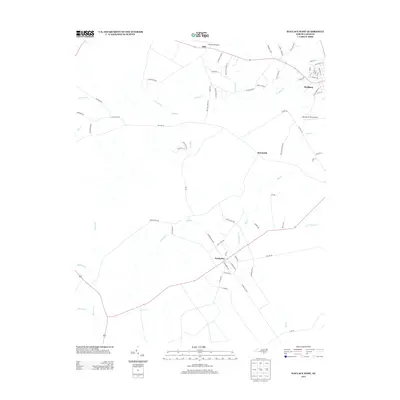 2013 Map of Wallace West, 2013 Print