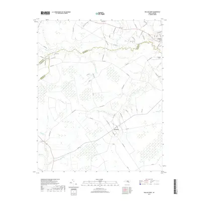 2019 Map of Wallace West, 2019 Print
