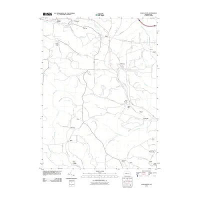 2010 Map of Wallaceton, 2010 Print