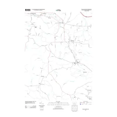 2013 Map of Wallaceton, 2013 Print