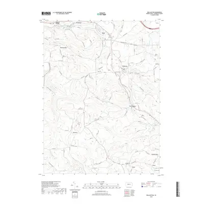 2019 Map of Wallaceton, 2019 Print