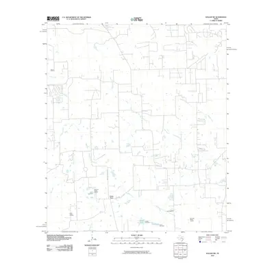 2010 Map of Waller NW, 2010 Print