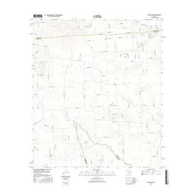2016 Map of Waller NW, 2016 Print