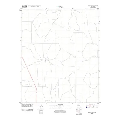 2010 Map of Waller Ranch, 2010 Print