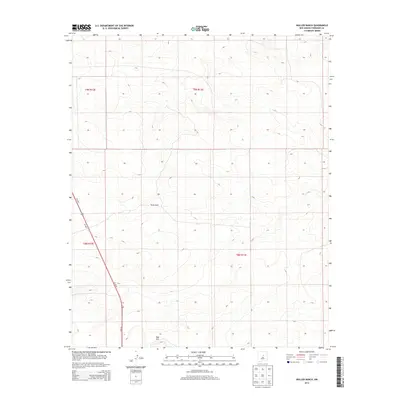 2013 Map of Waller Ranch, 2013 Print