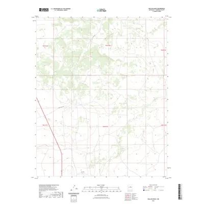 2023 Map of Waller Ranch, 2023 Print