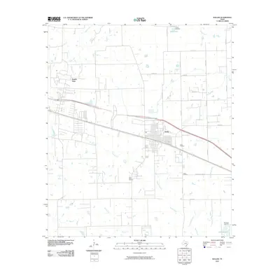 2010 Map of Waller, 2010 Print