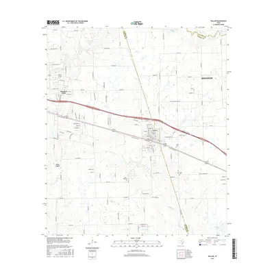 2016 Map of Waller, 2016 Print